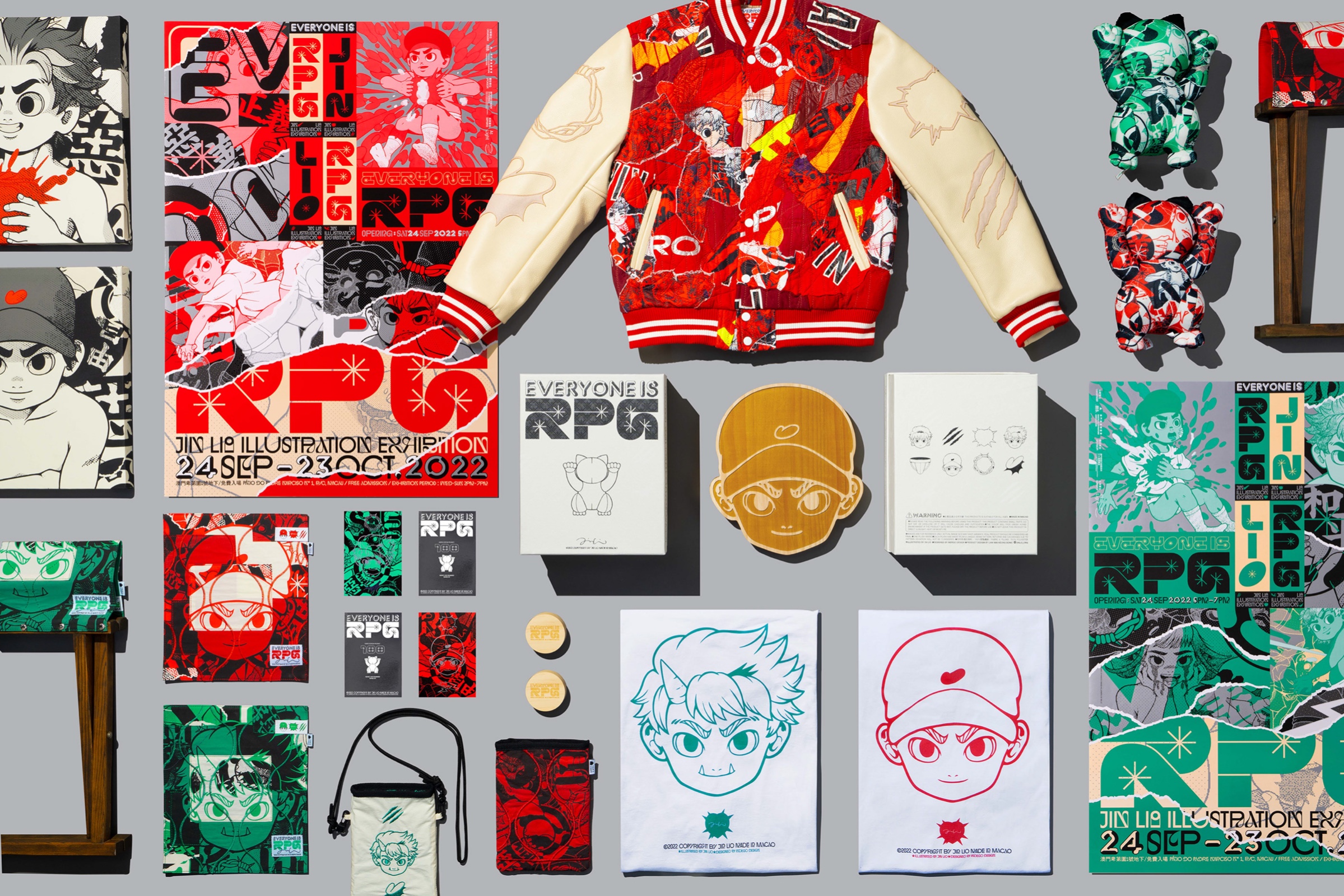 『EVERYONE IS RPG』ILLUSTRATION EXHIBITION